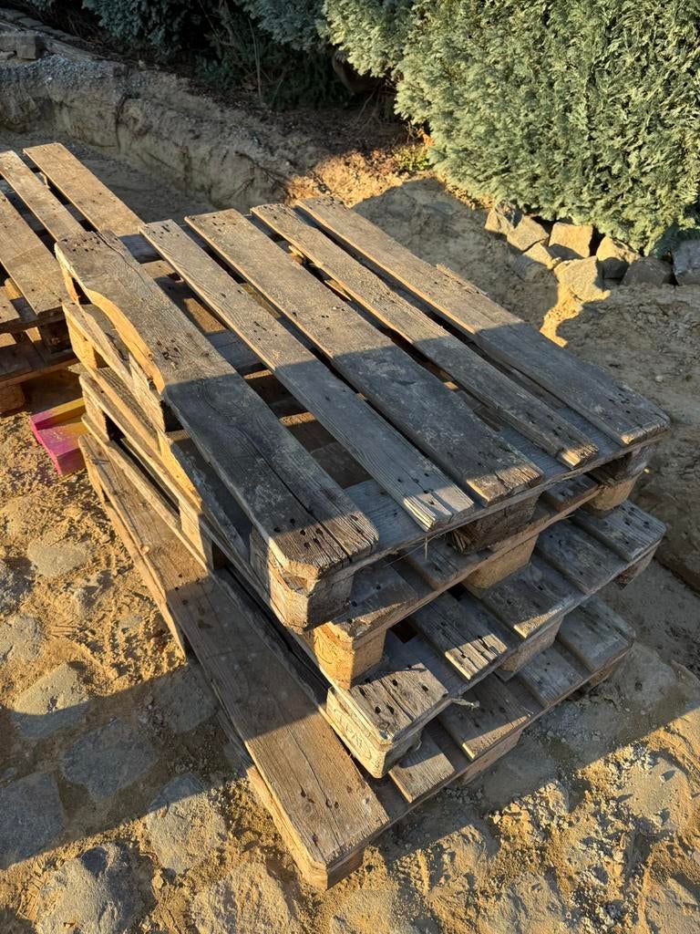 EPAL EUROPALLETTEN 5 stuks, Doe-het-zelf en Bouw, Hout en Planken, Ophalen, Zo goed als nieuw