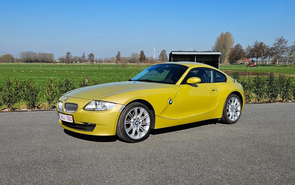 BMW Z4 Coupe 3.0si - Phoenix Yellow 1/30, Autos, Cuir, Achat, 213 g/km, Boîte manuelle
