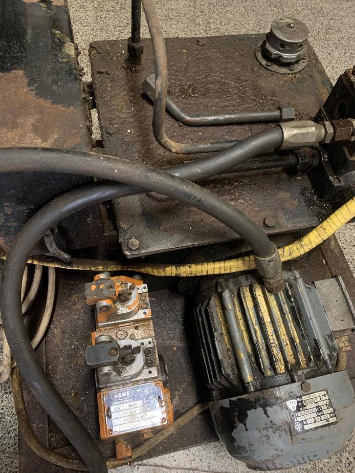 hydraulische groep, Zakelijke goederen, Machines en Bouw | Pompen en Compressoren, Ophalen