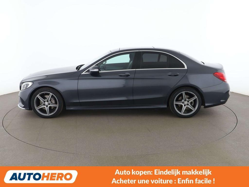 Mercedes-Benz C-Klasse 200 C 200 d BlueTEC AMG Line, Autos, Mercedes-Benz, Argent ou Gris, Achat, Boîte manuelle, 1485 kg
