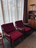 Vintage Salon set - 3zit + 2 x 1zit, Maison & Meubles, Fauteuils, Vintage Midcentury, Enlèvement, Utilisé, Bois