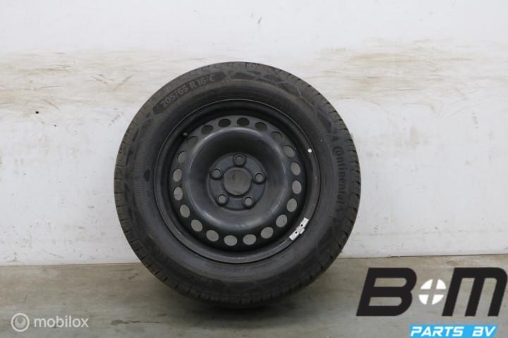 Volwaardig reservewiel 16 inch VW Transporter T5 7F0601027, Pneu(s), Utilisé