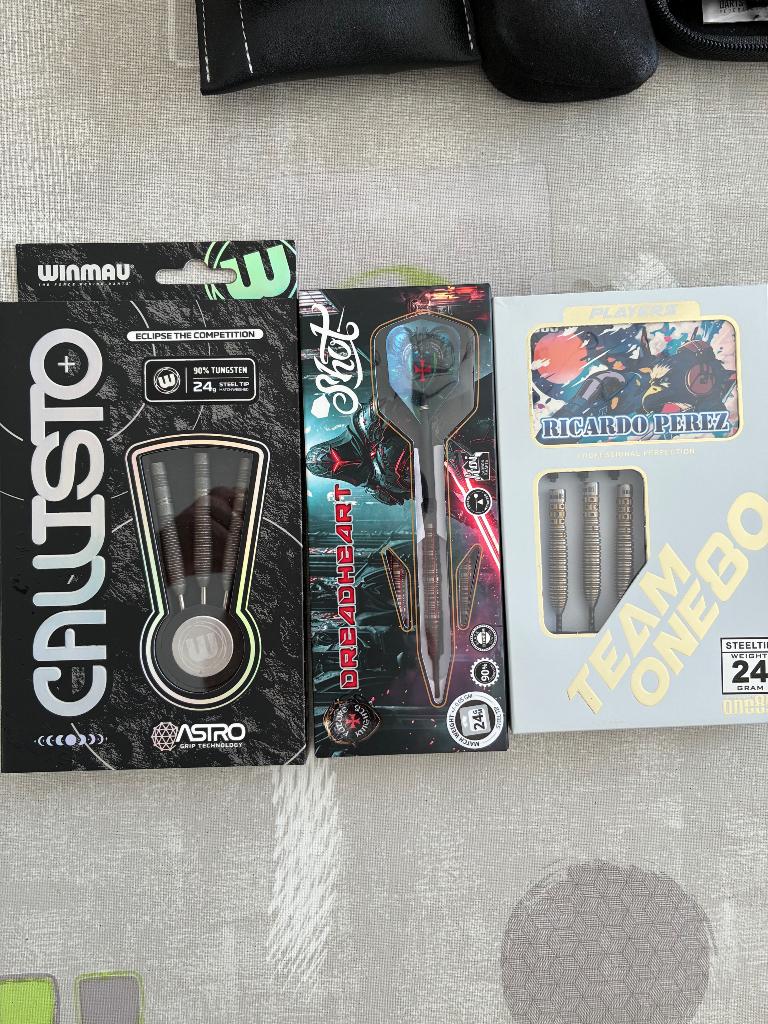 Darts, Ophalen, Gebruikt, Pijlen
