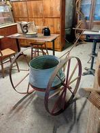 Baignoire à ours en zinc avec chariot, Enlèvement