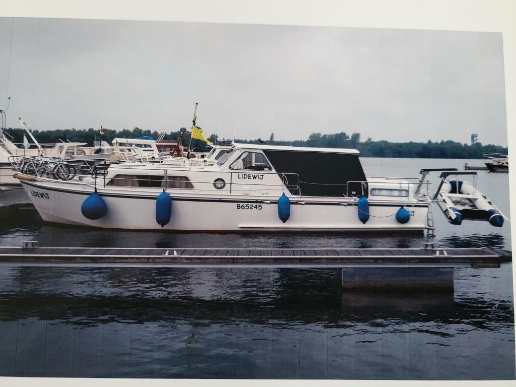 Stalen Zwaluwkruiser met bijboot (Zodiac), Watersport en Boten, Ophalen, Gebruikt, Staal, Diesel