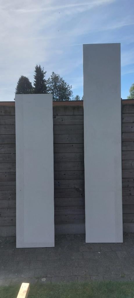 Keukenblad, Werkblad, Huis en Inrichting, Keuken | Keukenelementen, Ophalen, Gebruikt, 200 cm of meer, Wit