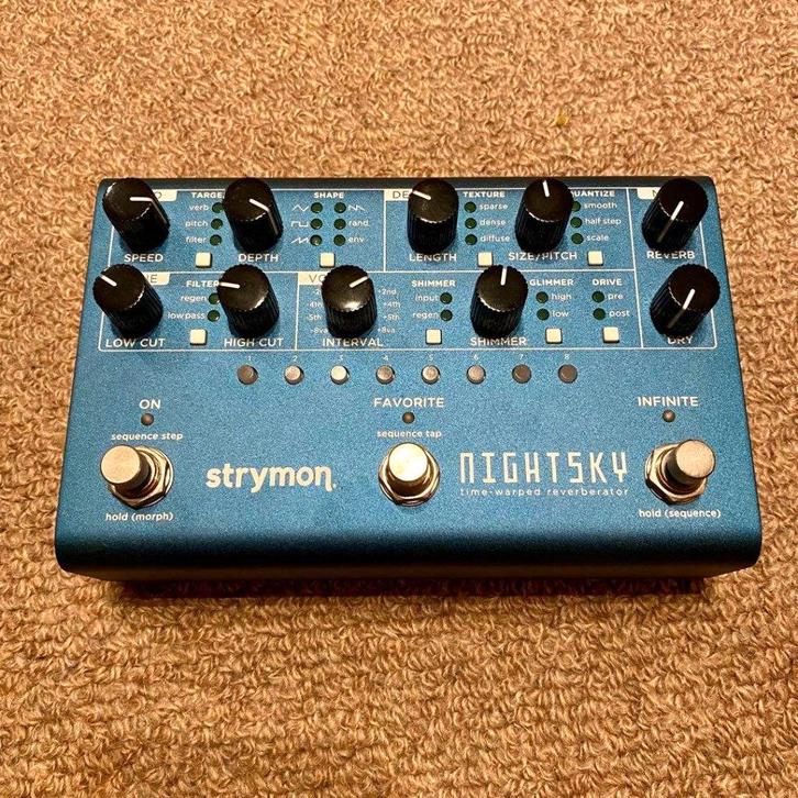 Strymon NIGHTSKY, Musique & Instruments, Effets, Comme neuf, Volume, Multi-effet, Enlèvement ou Envoi