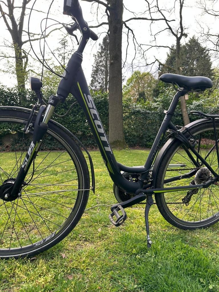 vélo Scott Comfort 30 femmes, noir, Vélos & Vélomoteurs, Accès (extra) bas, Autres marques, Frein sur jante, Enlèvement
