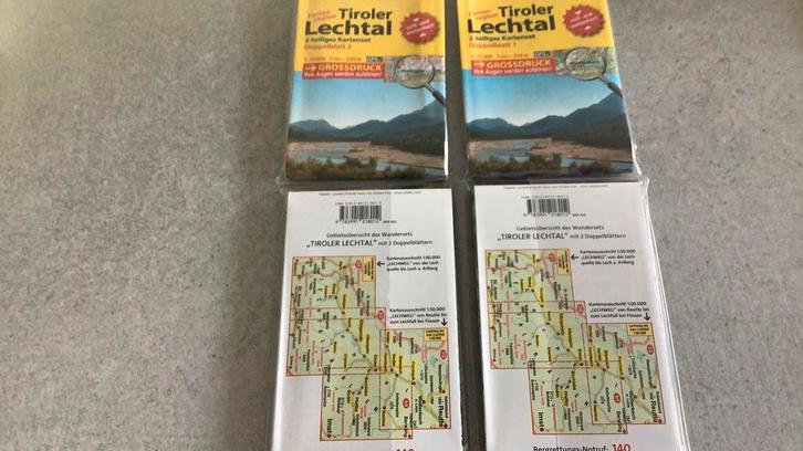 Lechtal Wandel-, fiets- en MTB kaart Mayr XL editie, Hobby & Loisirs créatifs, Hobby & Loisirs Autre, Neuf, Enlèvement