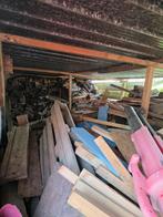 Brand hout gezaagd en ongezaagd  prijs bieden  10 kuub, Doe-het-zelf en Bouw, Ophalen