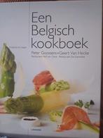 Peter Goosens/Geert Van Hecke Un livre de cuisine belge, Enlèvement ou Envoi, Uitgever drukkerij Lannoo, Comme neuf, Gâteau, Tarte, Pâtisserie et Desserts