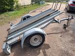 Aanhangwagen remork ongeremd  moto s, Auto diversen, Aanhangers en Bagagewagens, Ophalen of Verzenden