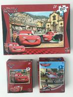 Puzzles de trois voitures et avions, Enlèvement ou Envoi, 10 à 50 pièces, Comme neuf, 4 à 6 ans