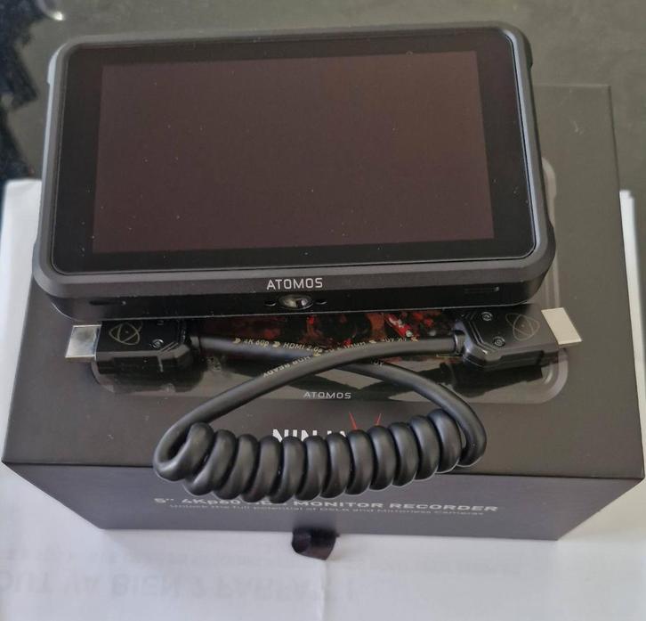 Atomos Ninja V 4K HDMI  Moniteur enregisteur externe, Informatique & Logiciels, Moniteurs, Comme neuf, HDMI, Écran tactile, Connexion casque