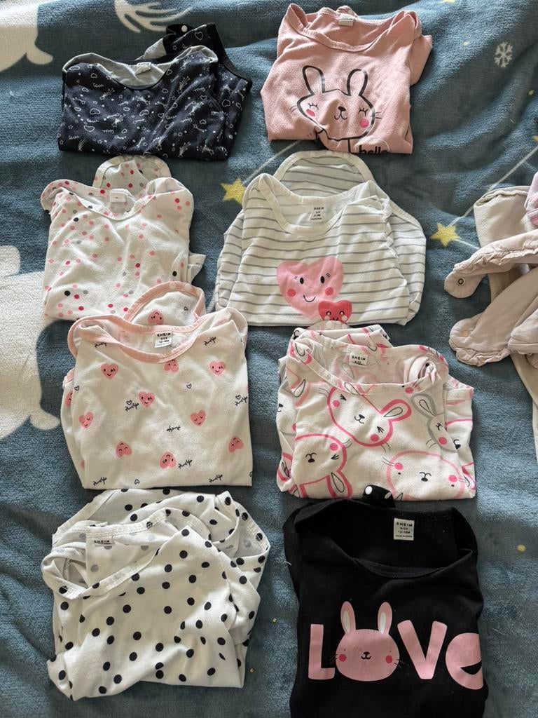 Lot Vêtements bébé fille - peut être vendu séparément, Enlèvement ou Envoi, Utilisé