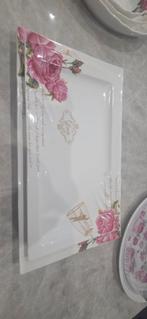 Ontbijtset borden, Huis en Inrichting, Woonaccessoires | Dienbladen, Ophalen of Verzenden, Zo goed als nieuw