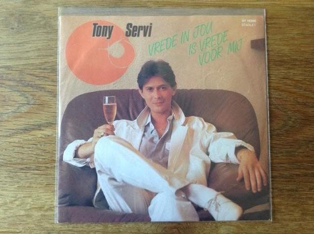 single tony servi, CD & DVD, Vinyles Singles, Housse de protection extérieure, Pochette photo, Pressage original, Single, 1980 - 1989