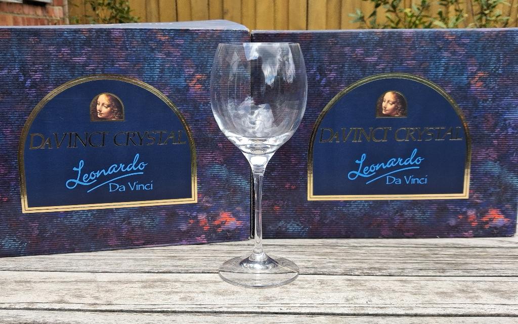 12 kistallen wijnglazen, Ophalen, Nieuw