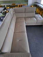 Canapé d'angle MADISON - Fauteuil d'angle - beige, Enlèvement, Comme neuf, Cuir, Landelijk