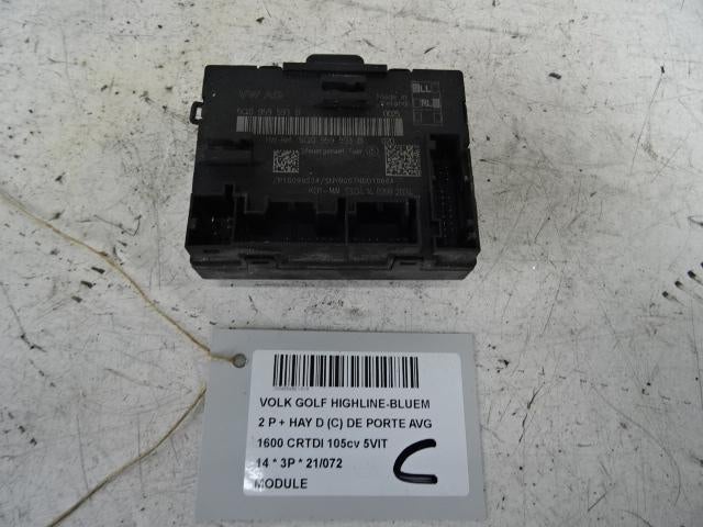 UNITE ELECTRONIQUE Volkswagen Golf VII (AUA) (5Q0959593B), Utilisé, Volkswagen