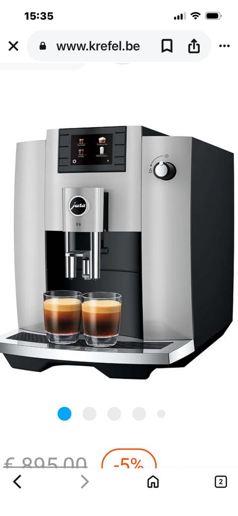 machine à café, Electroménager, Enlèvement, Comme neuf