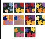Andy warhol flowers complete set, Ophalen of Verzenden