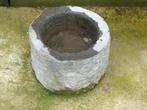 plantenbak, ronde blauwe stenen bak, goede keuze!, Ophalen, Steen, Rond, Zo goed als nieuw