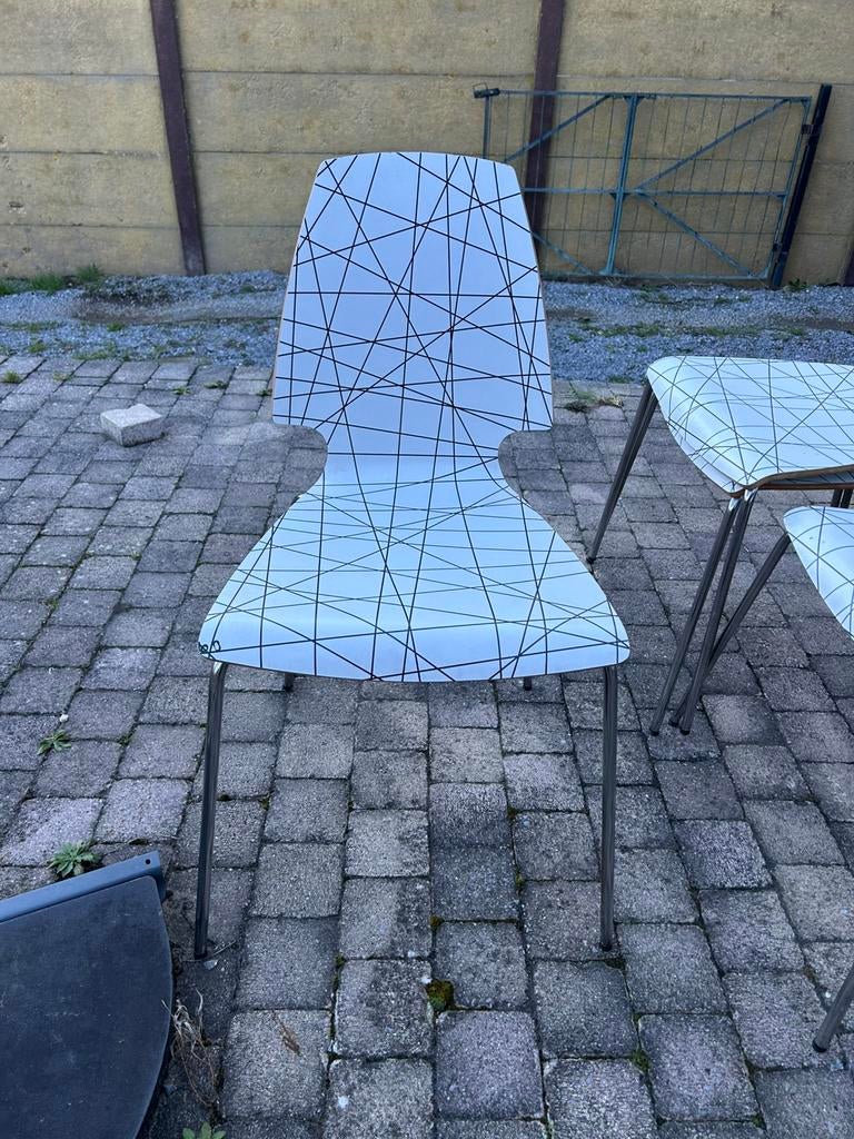 4 stoelen, Huis en Inrichting, Stoelen, Ophalen, Gebruikt
