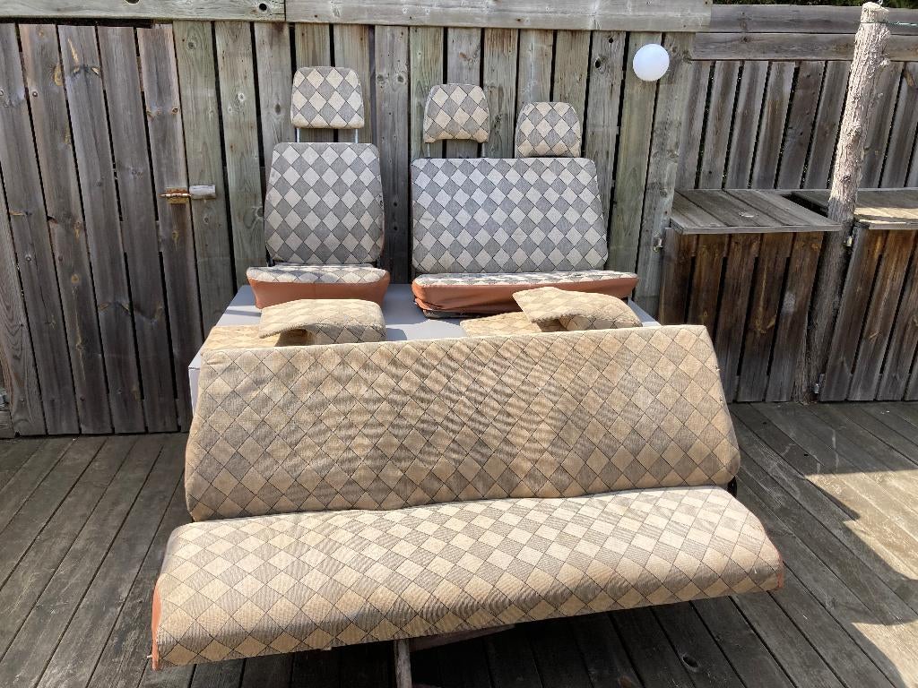 Autozetels VW bus T3, Auto-onderdelen, Interieur en Bekleding, Ophalen, Gebruikt, Volkswagen