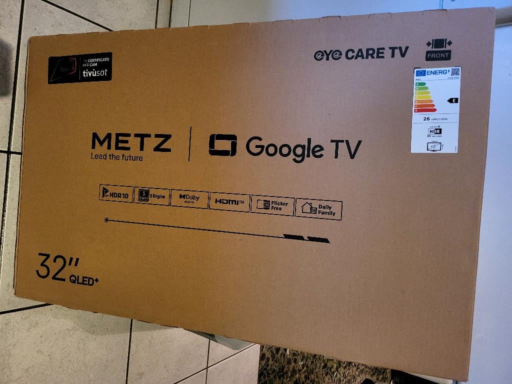 PRIX TV METZ QLED 32 POUCES SMART, TV, Hi-fi & Vidéo, Télévisions, Neuf, QLED, 80 à 100 cm, Enlèvement