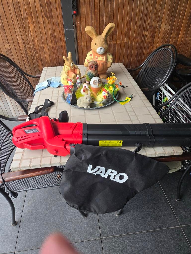 Bladblazer elec, Ophalen