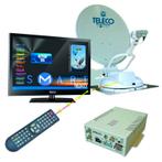 Antenne Satellite FLATSAT KOMFORT BT SMART Ø85 + TV TELECO, Caravanes & Camping, Camping-car Accessoires, Enlèvement, Neuf