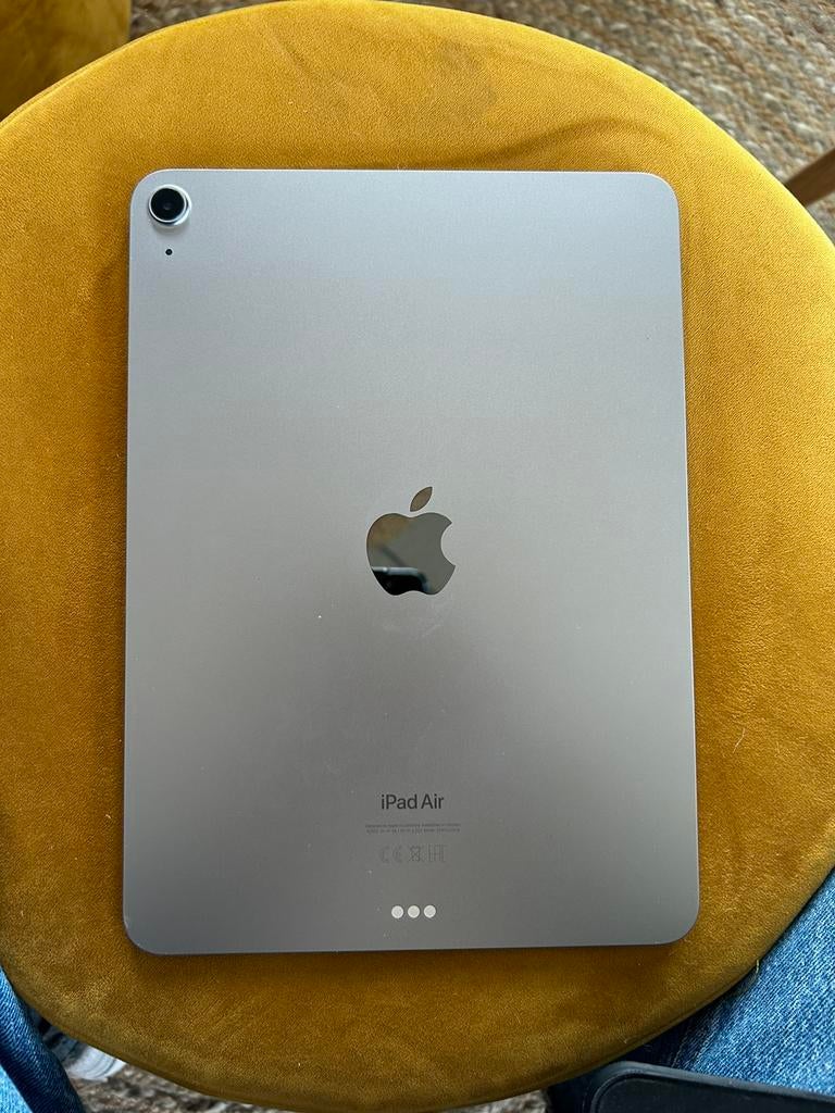 Apple Ipad Air 11 inch (M2), Computers en Software, Apple iPads, Zo goed als nieuw, Apple iPad Air, Wi-Fi, 11 inch, 128 GB, Zwart