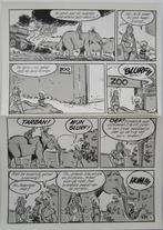 HUREY - Originele pagina - Hugo de Reymaeker (Hurey), Ophalen of Verzenden