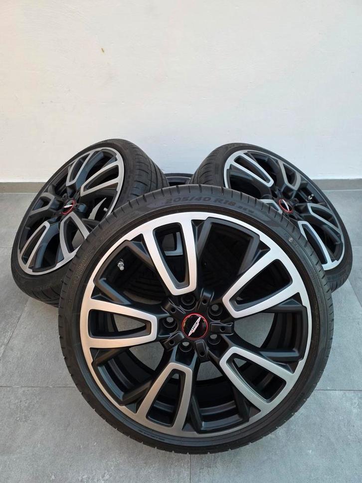 Originele Mini John Cooper Works velgen 18inch 205 40 18, Autos : Pièces & Accessoires, Pneus & Jantes, Pneus et Jantes, Pneus été