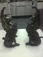 a vendre paire de chenet, Maison & Meubles, Cheminées, Enlèvement, Utilisé, Cheminée au bois