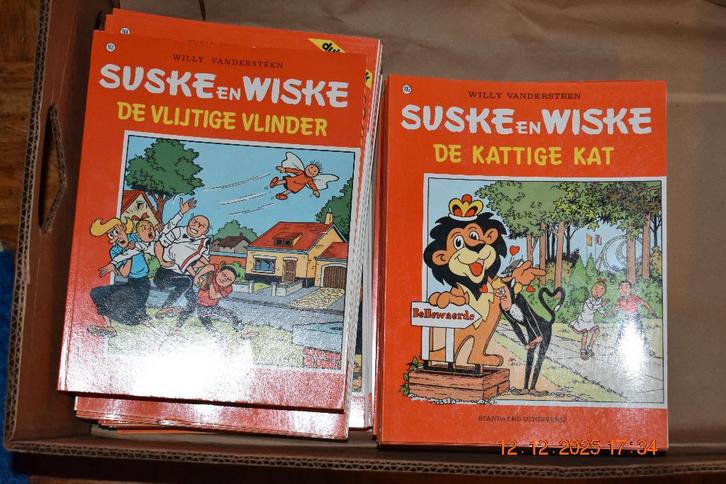 131 strips "Suske en Wiske" à € 1 per strips, Boeken, Stripverhalen, Gelezen, Meerdere stripboeken, Ophalen of Verzenden