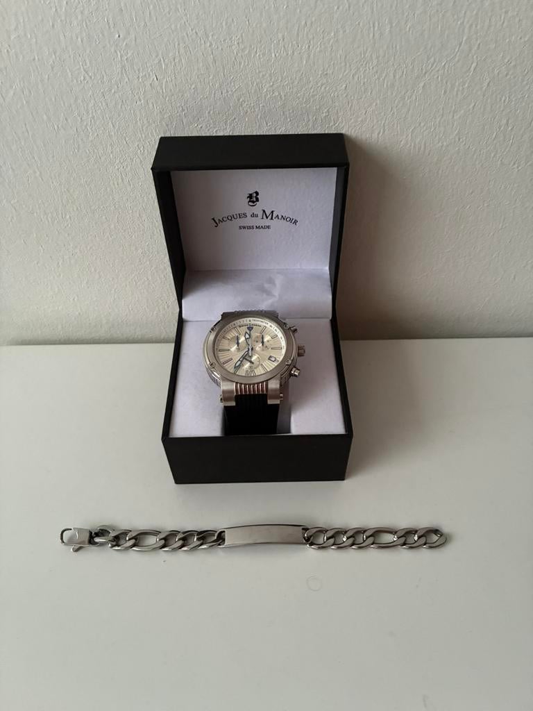 Super unieke horloge + Venizi heren armband + Venizi ring, Ophalen, Zo goed als nieuw
