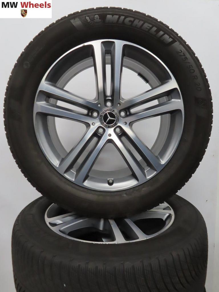 Originele Mercedes GLE W167 20 inch velgen met winterbanden, Gebruikt, -, 275 mm, -