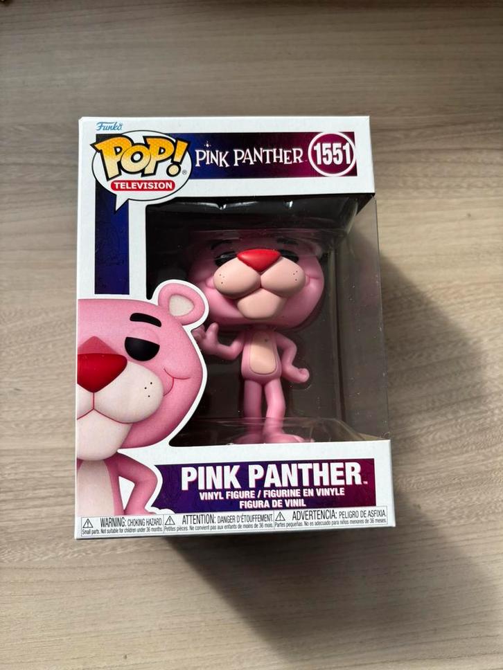 Funko Pop ! Pink Panther #1551 (émission vintage), Collections, Jouets miniatures, Comme neuf, Enlèvement ou Envoi