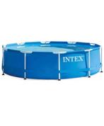 Zwembad intex, Tuin en Terras, Ophalen, Minder dan 80 cm, Rond, Zo goed als nieuw