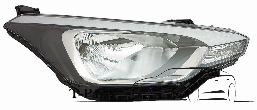 Hyundai i20 phare droit nouvelle lampe 2014+, Neuf, Info@fabrikant.eu, Fabrikant BV, Hyundai