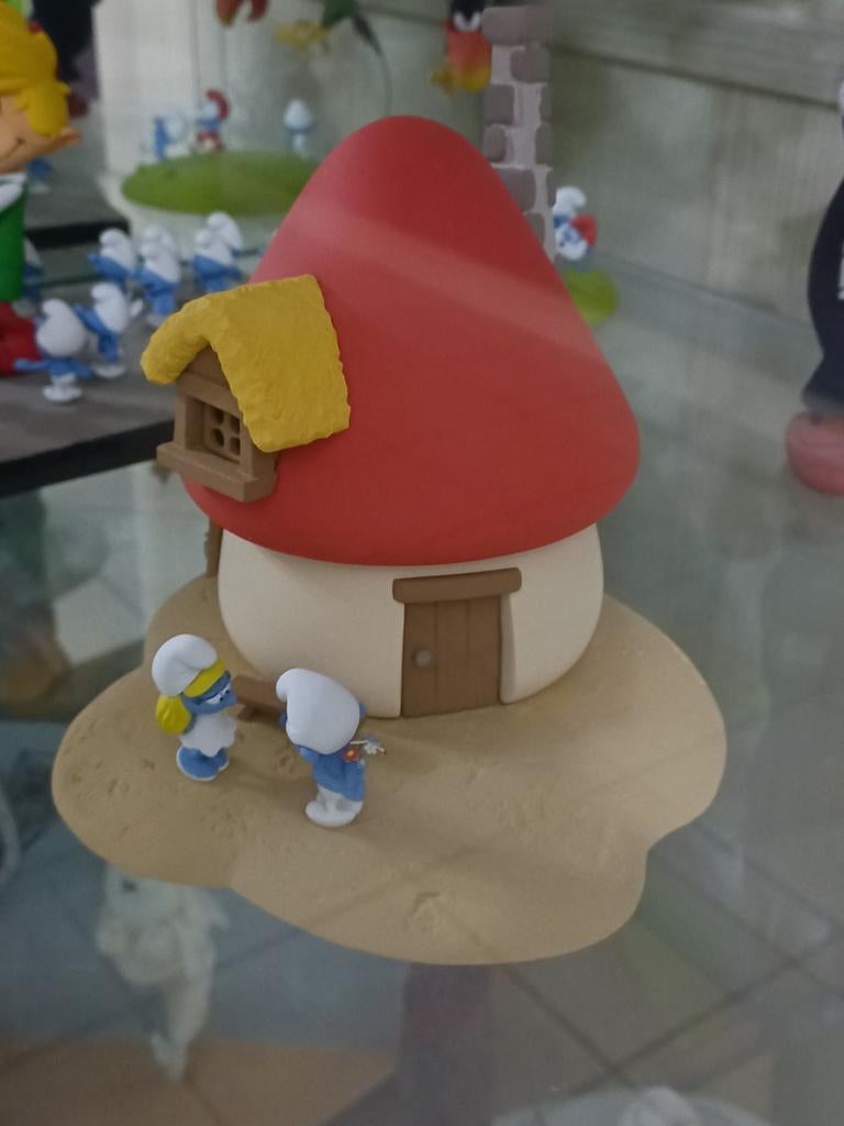 Het smurfenhuis van Fariboles, Verzamelen, Stripfiguren, Zo goed als nieuw, Beeldje of Figuurtje, Smurfen, Ophalen of Verzenden