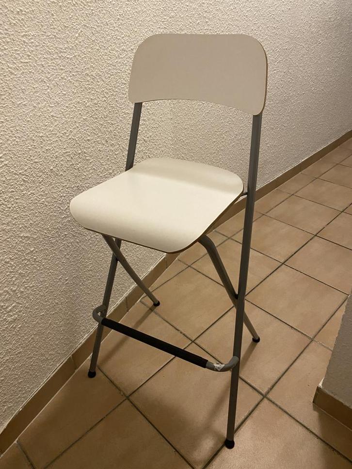 2 chaises de bar hauteur comptoir, Huis en Inrichting, Barkrukken, Nieuw, 60 tot 90 cm, Hout, Metaal, 2 krukken, Ophalen