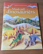Modelbouwboek Usborne Maak zelf dinosauriërs, Enlèvement ou Envoi, Neuf, Bricolage