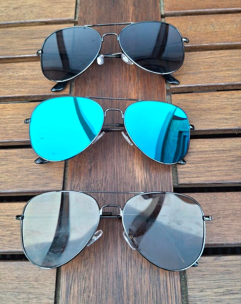 Set van 3 nieuwe zonnebrillen, Bijoux, Sacs & Beauté, Lunettes de Soleil & Lunettes | Femmes, Enlèvement ou Envoi, Neuf