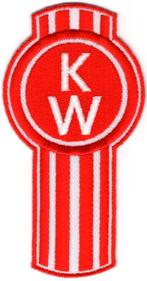 Kenworth stoffen opstrijk patch embleem, Envoi, Neuf