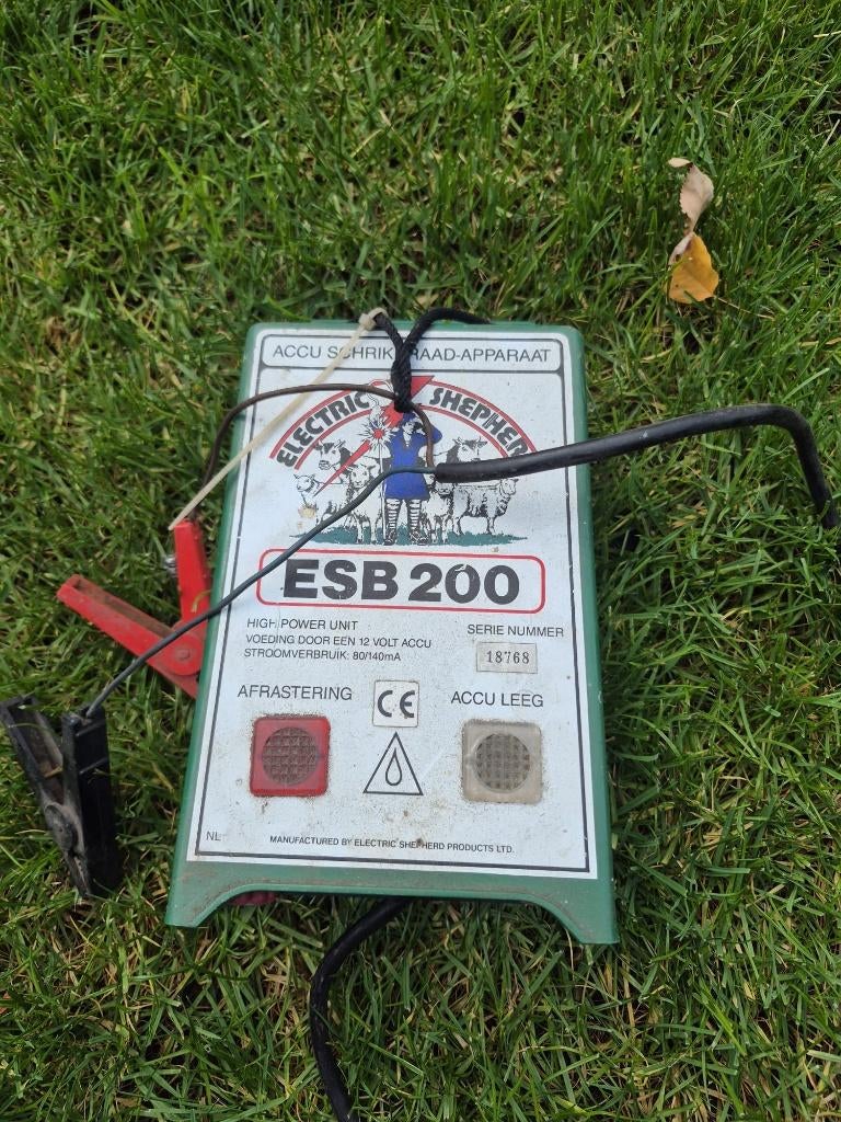 Weide apparaat + benodigdheden afrastering