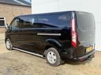 Ford Transit Custom 2.0 TDCI 155PK L2H1 Dubbele Cabine Dubbe, Auto's, Voorwielaandrijving, Gebruikt, 4 cilinders, Zwart