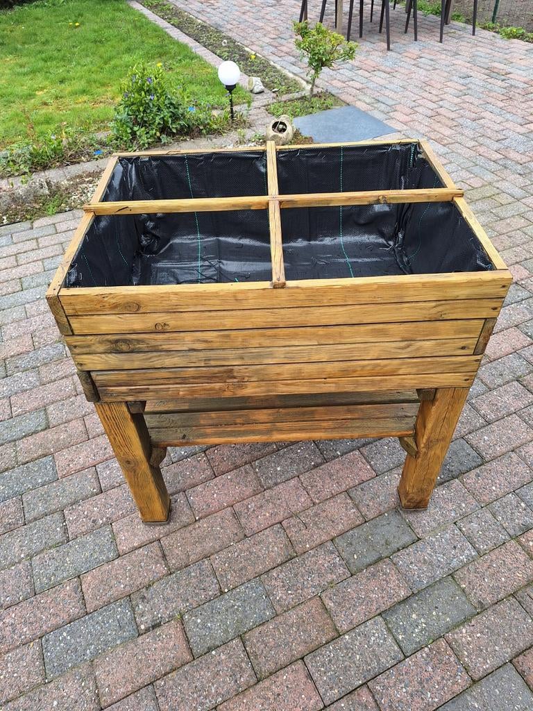 Kruiden bloemen bak, Ophalen